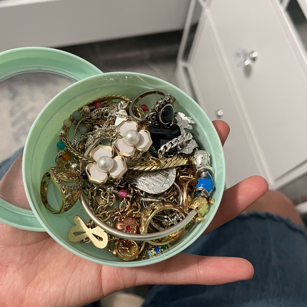 Assorted Gold and Silver Jewelry Set